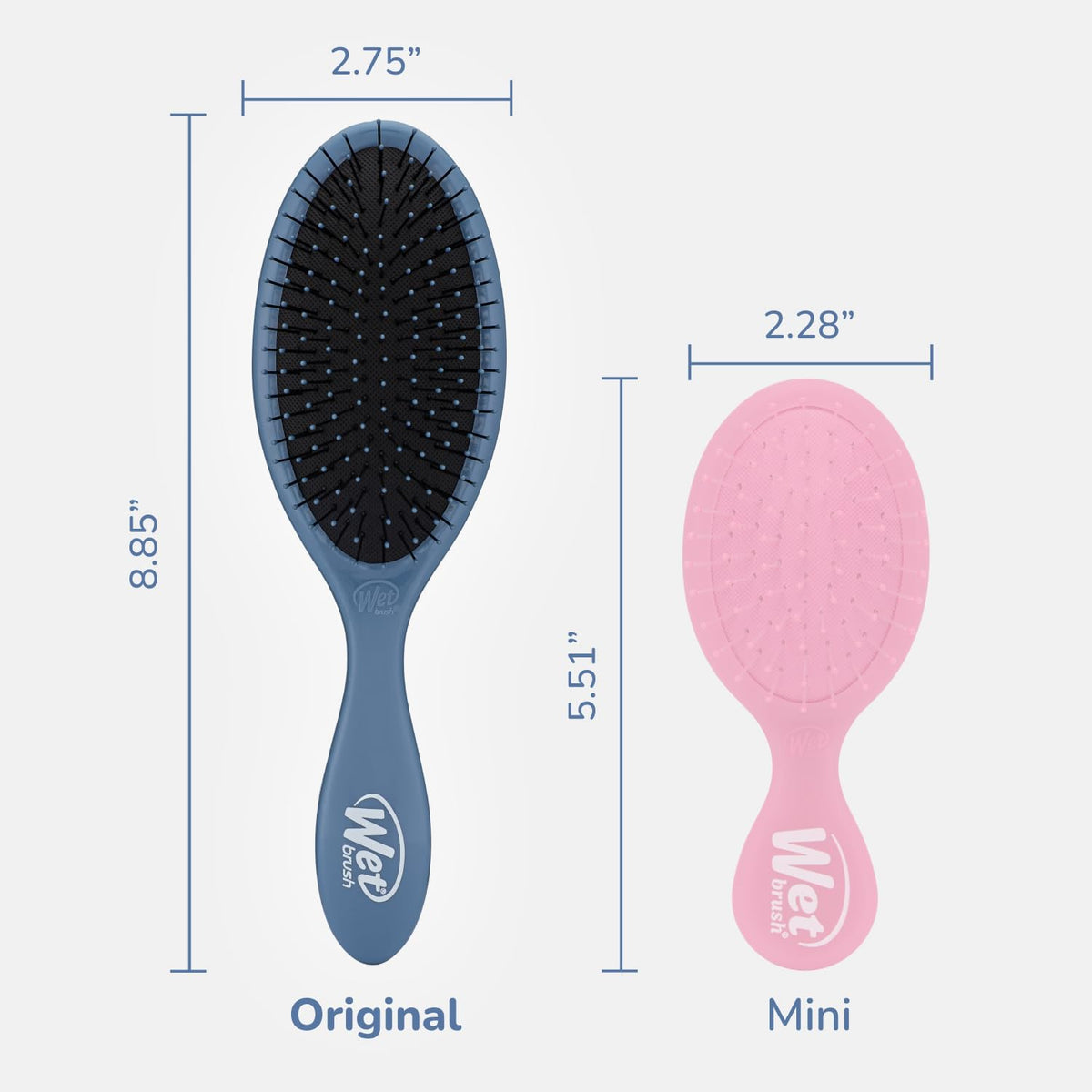 Wet Brush Original Detangler Hair Brush close-up of bristles
