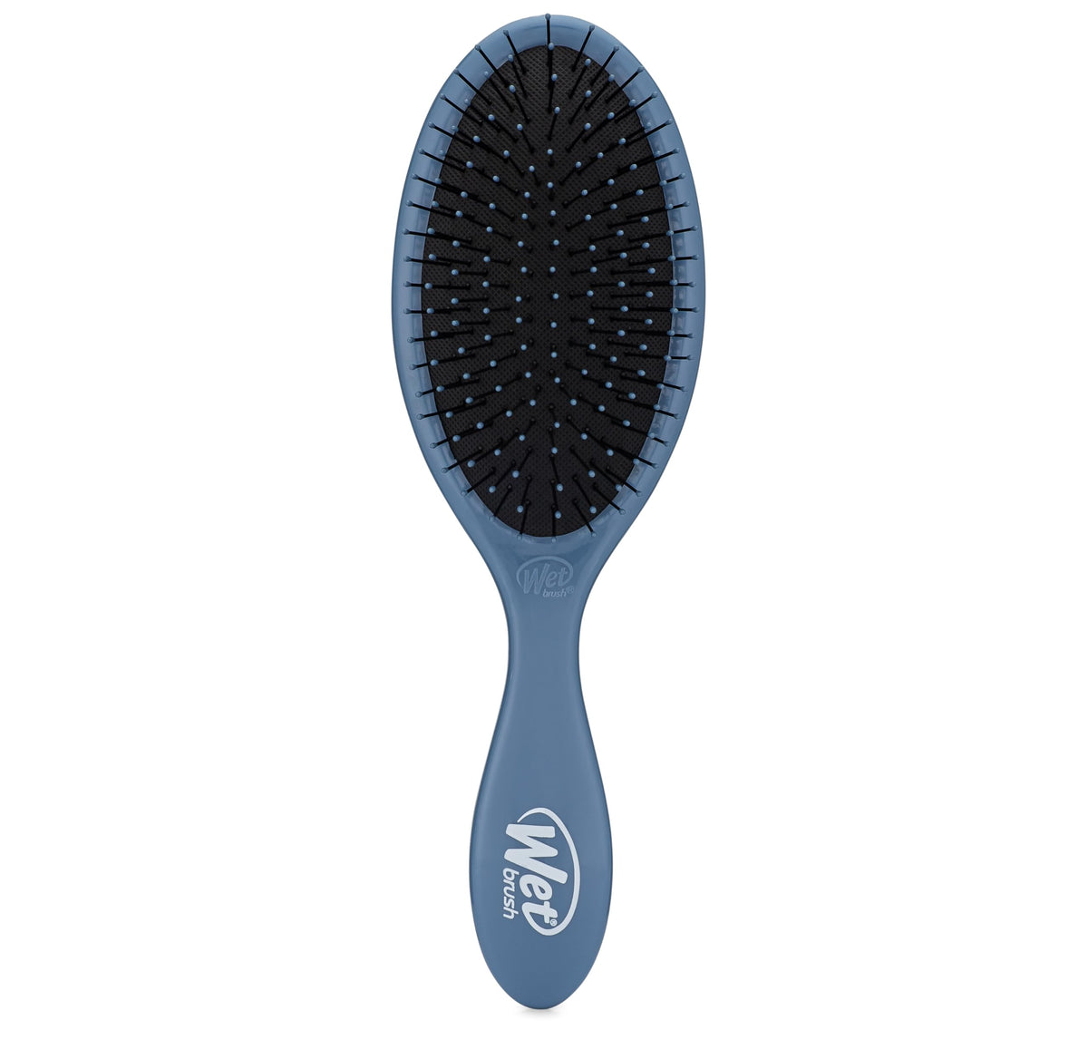 Wet Brush Original Detangler Hair Brush front view in blue