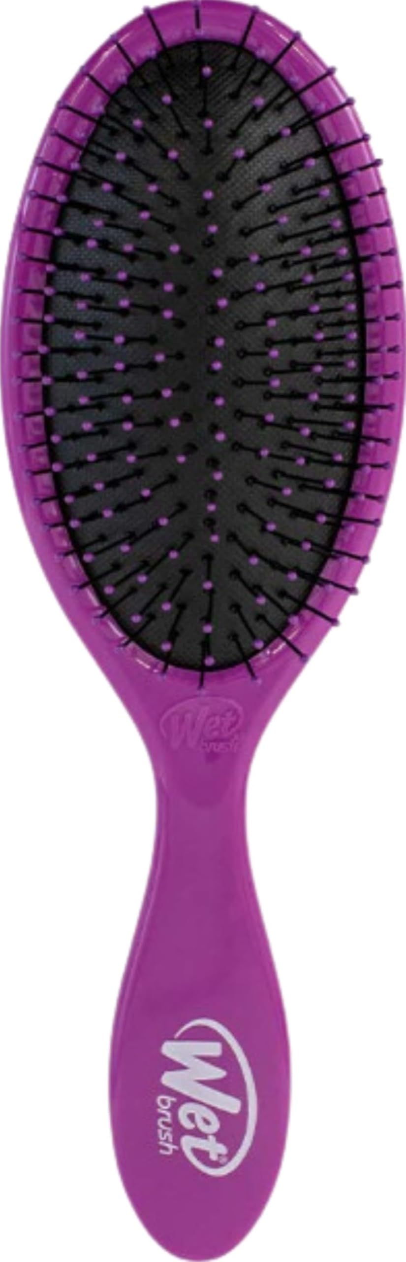 Wet Brush Original Detangler Hair Brush in purple front view
