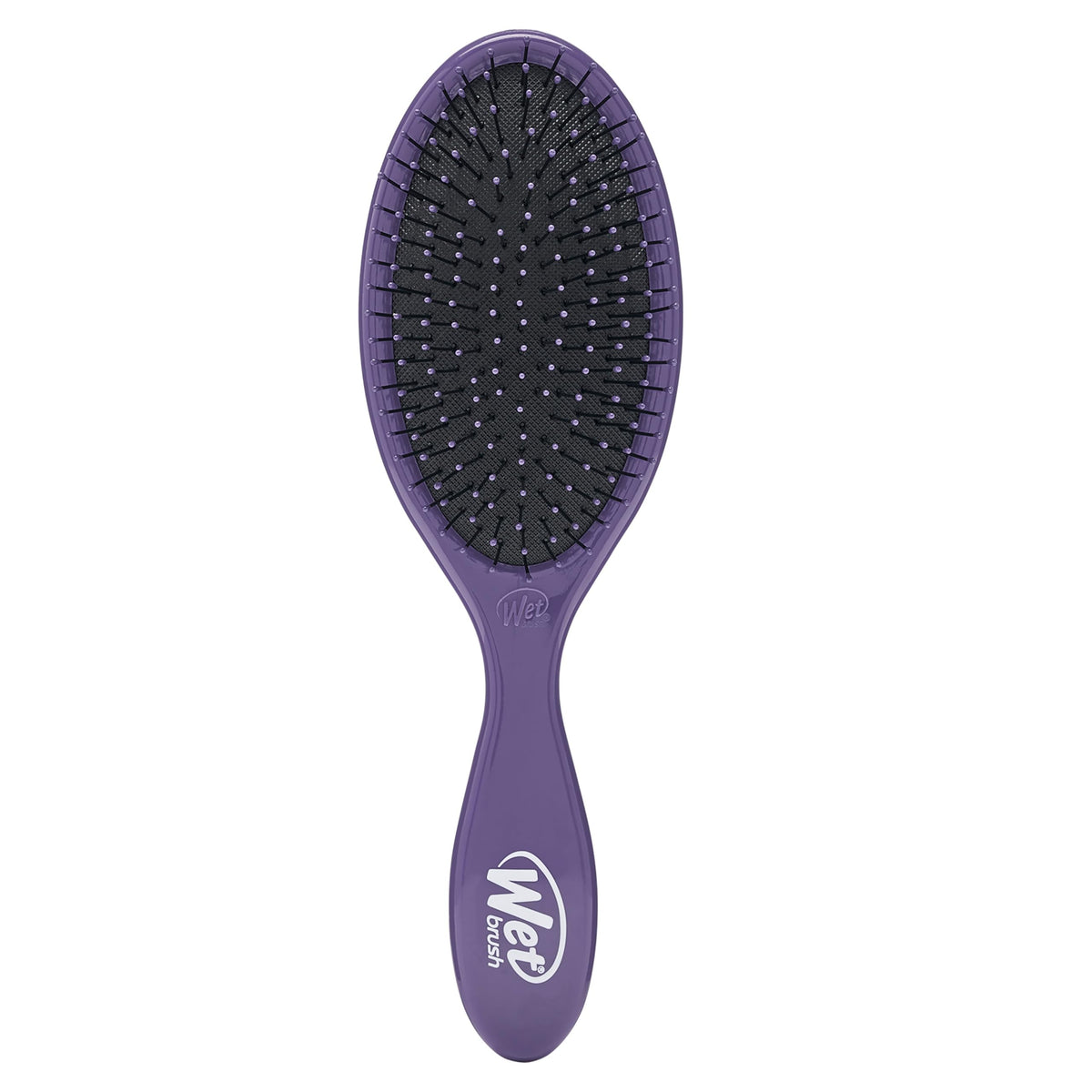 Wet Brush Original Detangler Hair Brush in purple front view