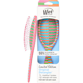 Wet Brush Original Detangler Hair Brush Retro Sport Edition front view