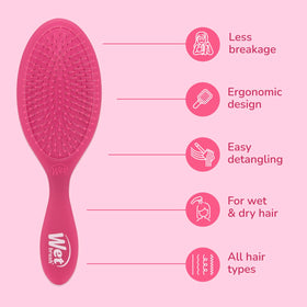 Wet Brush Original Detangler Hair Brush side view