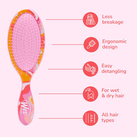 Wet Brush Original Detangler Ice Cream side view