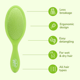 Wet Brush Original Detangler Lime-a-rita back view