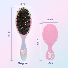Wet Brush Original Detangler on a bathroom counter