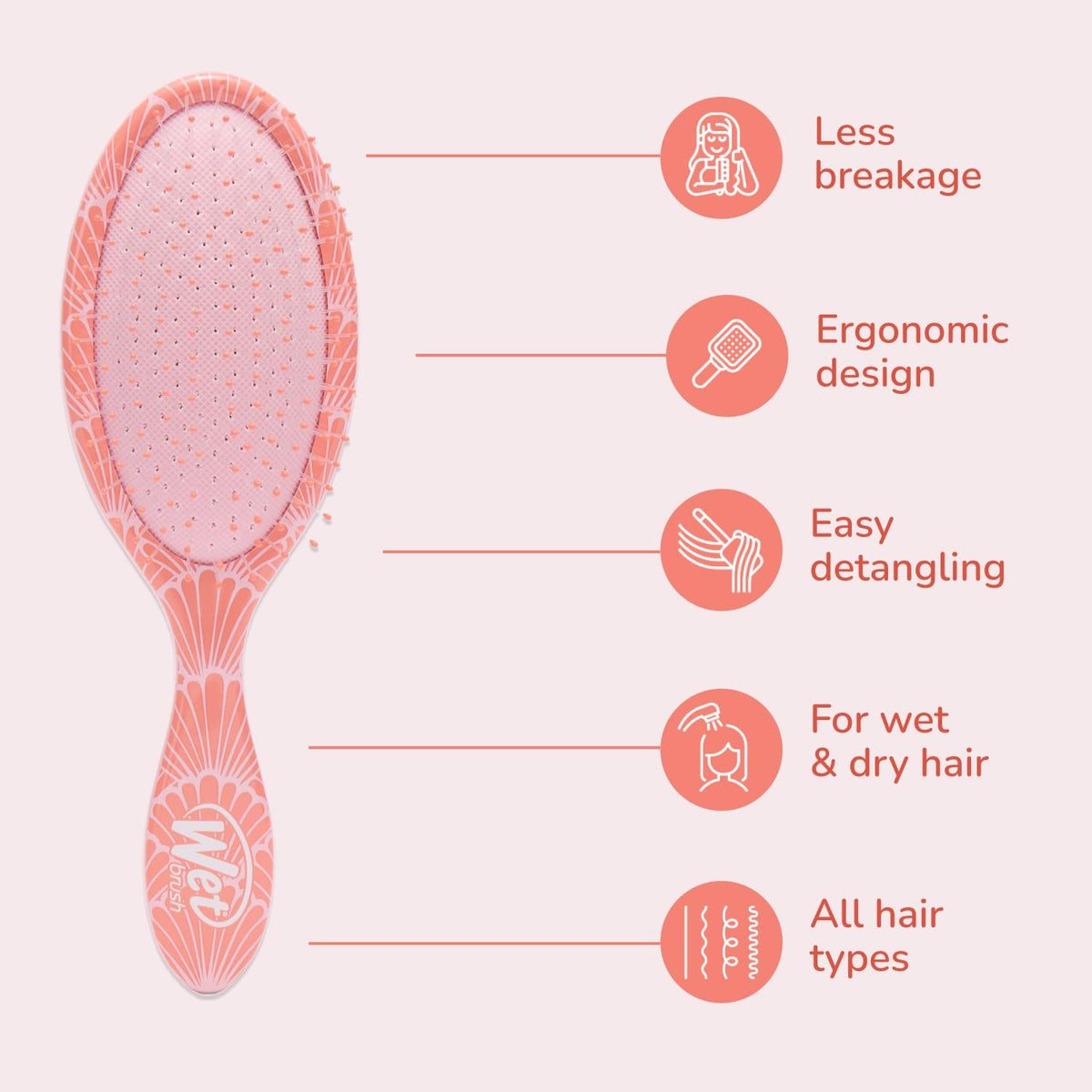 Wet Brush Original Detangler packaging
