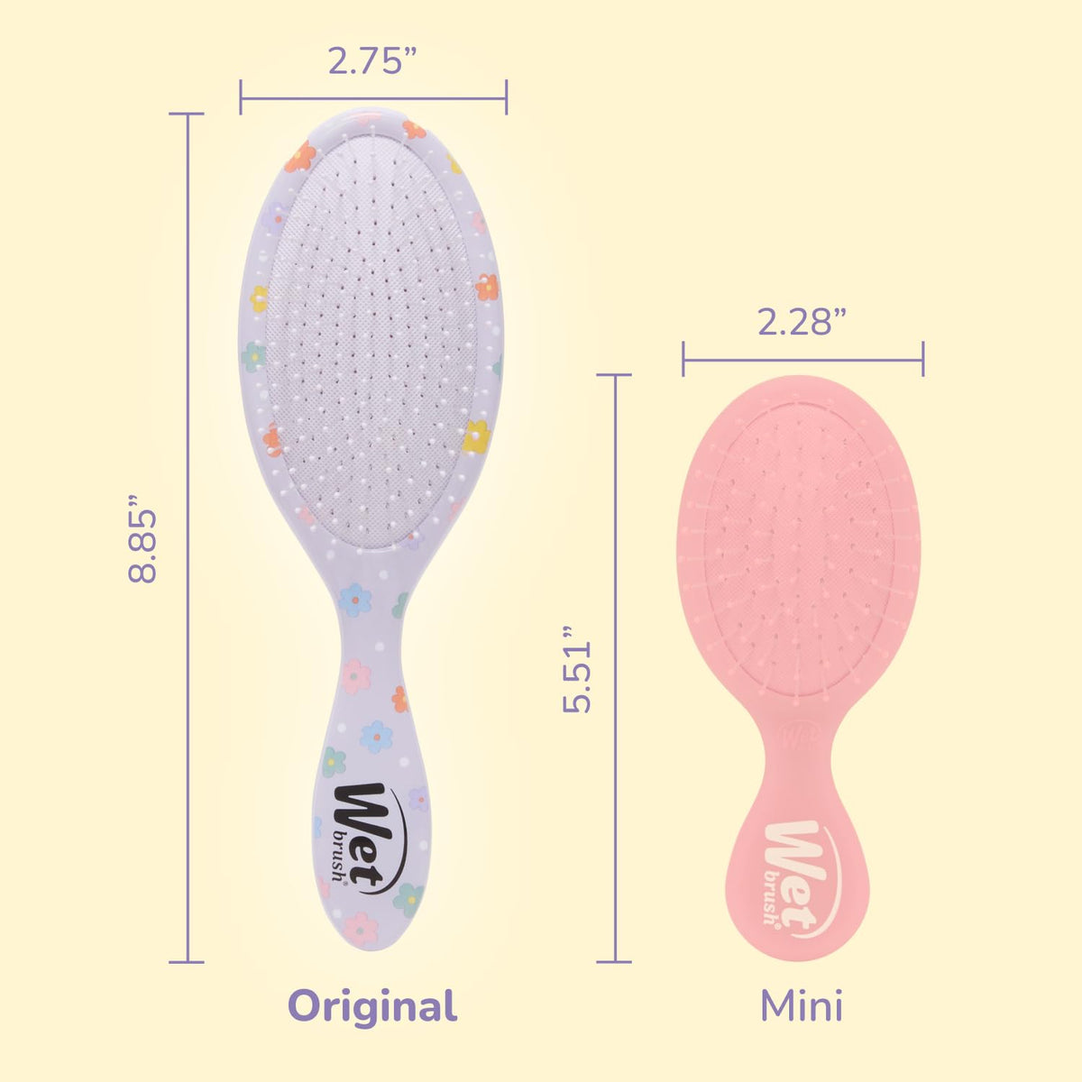 Wet Brush Original Detangling Hair Brush in a lifestyle setting