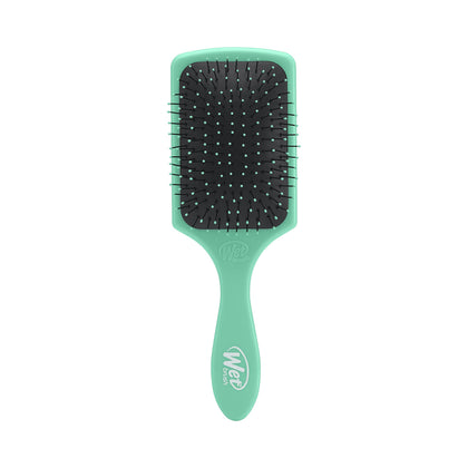 Wet Brush Paddle Detangler in Aqua front view