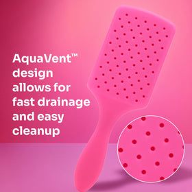 Wet Brush Paddle Detangler packaging