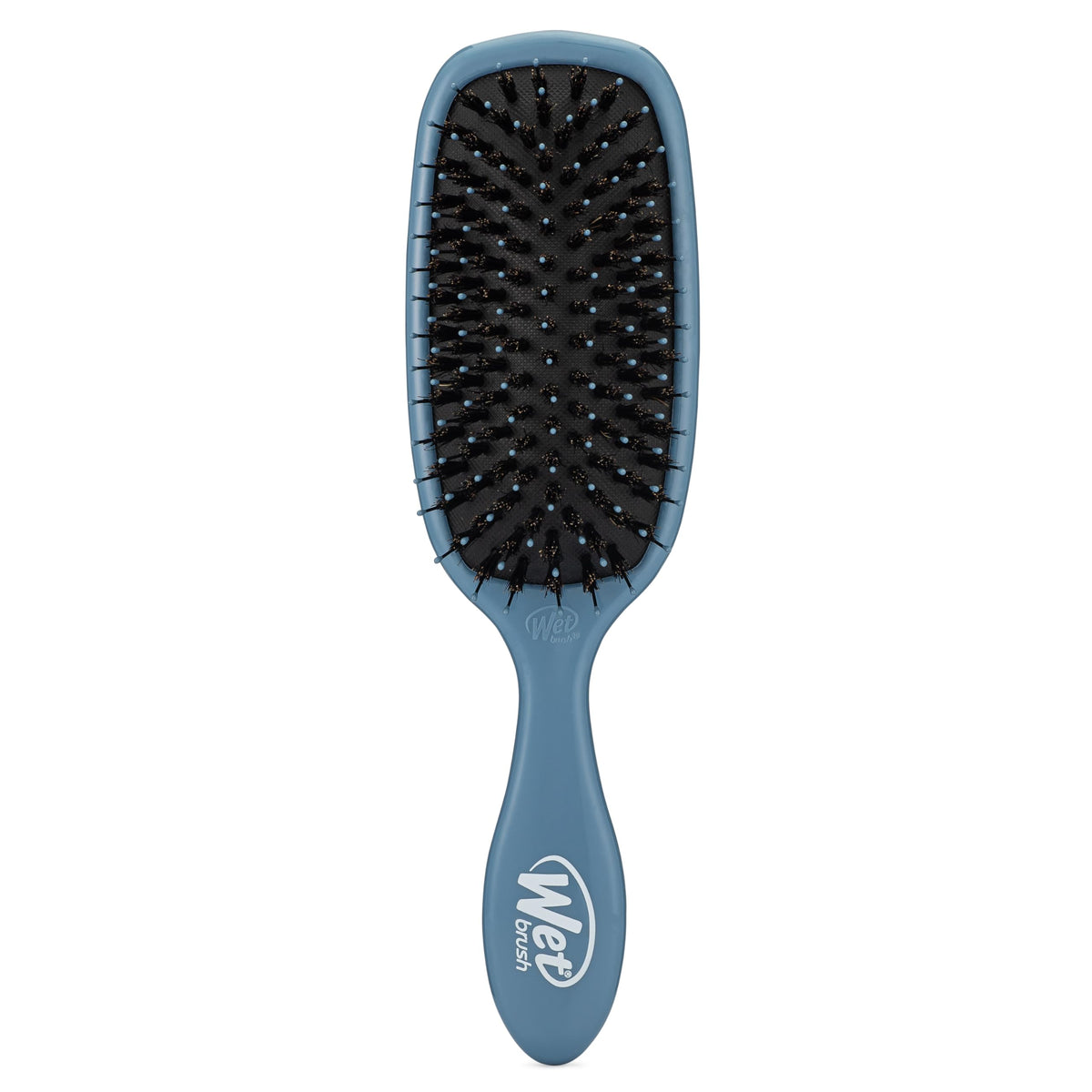 Wet Brush Shine support Hair Brush in Elemental Blue front view