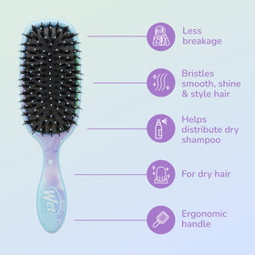 Wet Brush Shine support Paddle Brush showing IntelliFlex bristles