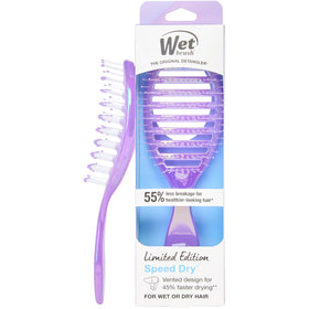 Wet Brush Speed Dry Hair Brush front view in Prismatic Glow Purple