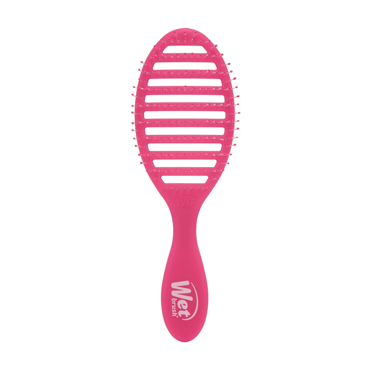 Wet Brush Speed Dry Hair Brush in Pink Frost front view