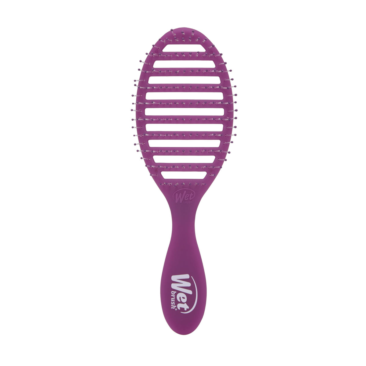 Wet Brush Speed Dry Hair Brush in Purple Frost front view