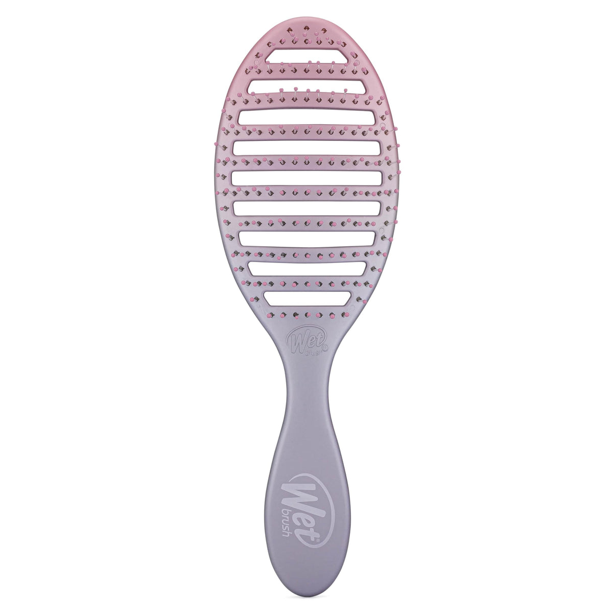 Wet Brush Speed Dry Pink/Purple Ombre front view