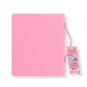 wet n wild Alice in Wonderland Makeup Bag side view with full-zip closure