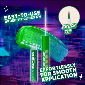 wet n wild Chameleon Chrome Liquid Eyeliner multi-chrome effect