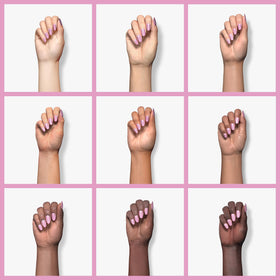 wet n wild Fast Dry AF Nail Polish Cotton Candy applied on nails