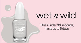wet n wild Fast Dry AF Nail Polish Married Into Royalty colour swatch