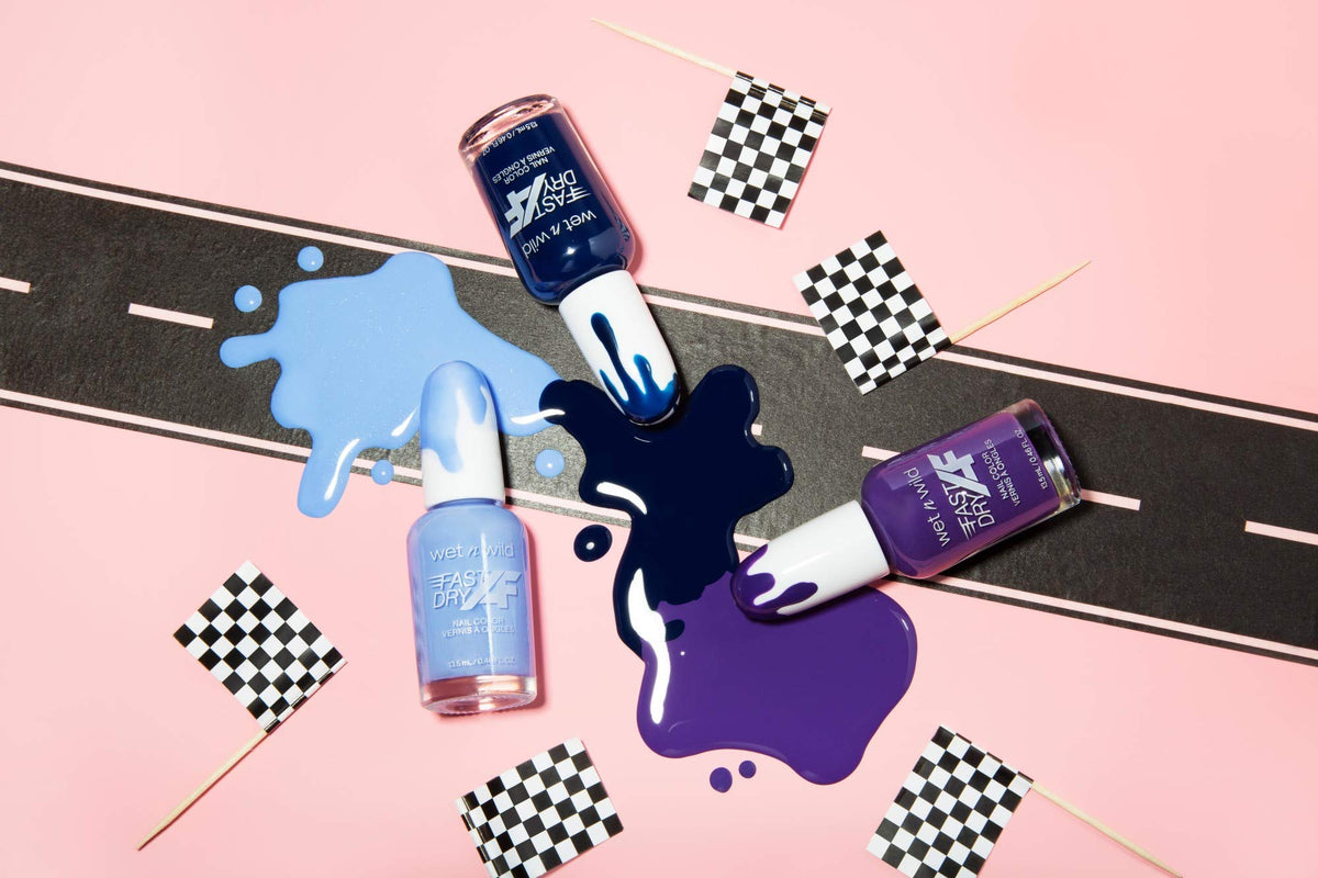 wet n wild Fast Dry AF Nail Polish Married Into Royalty lifestyle shot