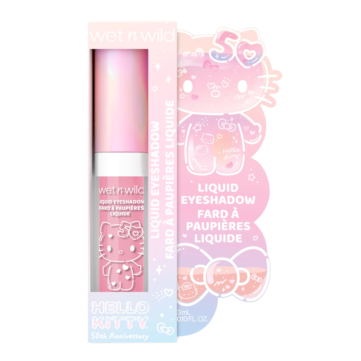 wet n wild Hello Kitty Liquid Eyeshadow Bubbly packaging
