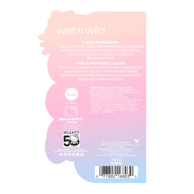 wet n wild Hello Kitty Liquid Eyeshadow Bubbly swatch