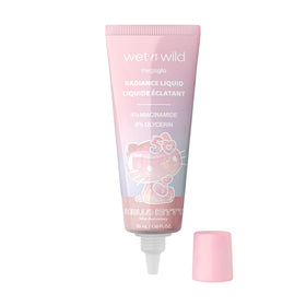 wet n wild Hello Kitty Radiance Liquid bottle side view