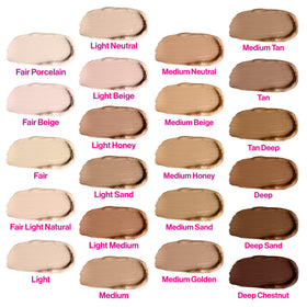 wet n wild Mega Last Incognito Concealer Tan Deep with makeup brush