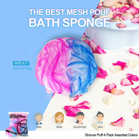 WhaleLife loofah sponge packaging front view