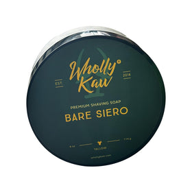 Wholly Kaw Bare Siero Tallow Shaving Soap front view 277g