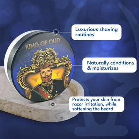 Wholly Kaw King of Oud Shaving Soap lather demonstration