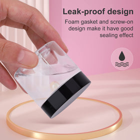 Wide mouth design of Loretoy 2 OZ jar for easy access