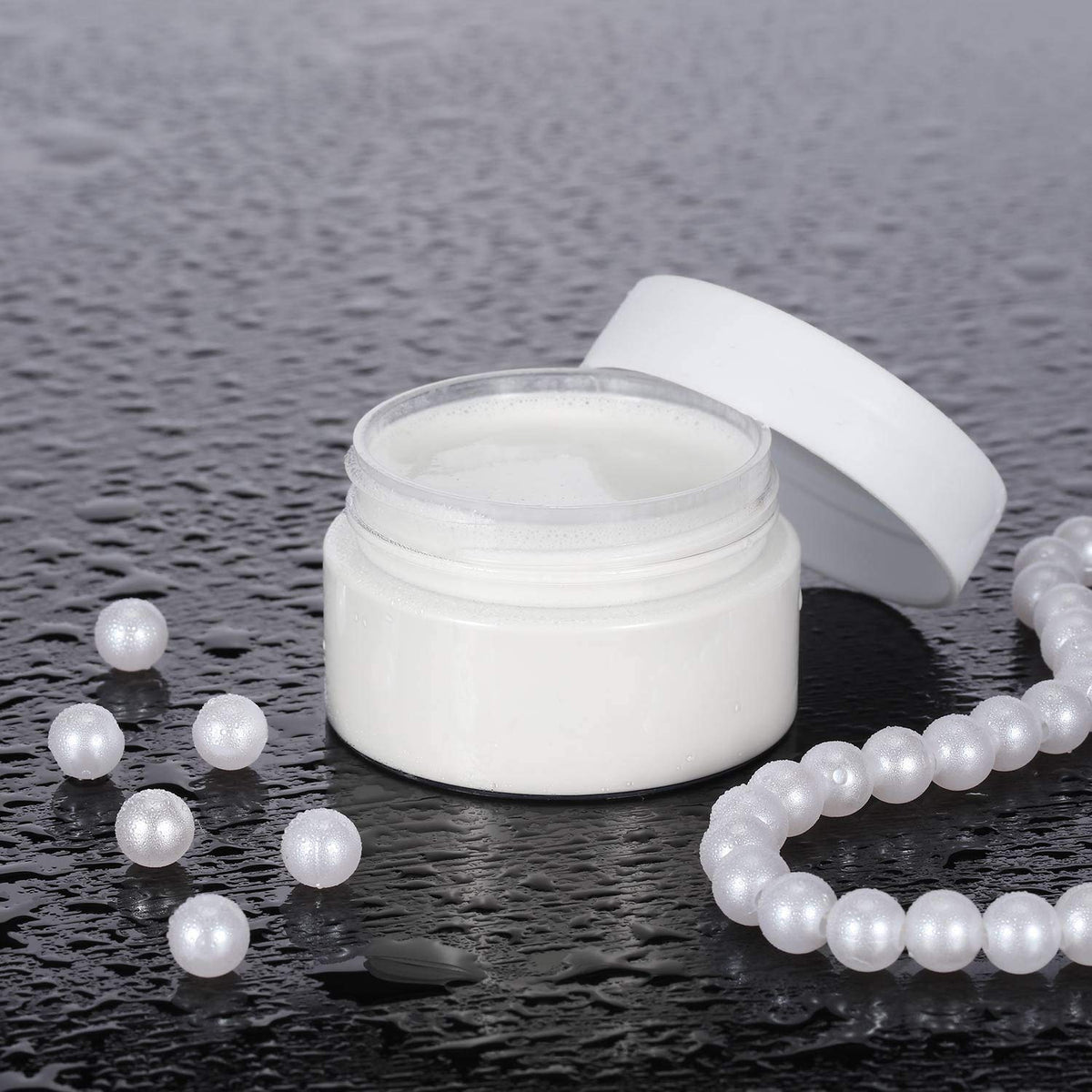 Wide-mouth design of SATINIOR plastic jar for easy filling