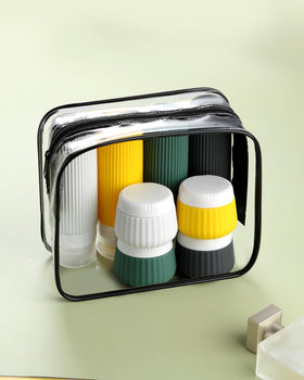 Wide opening of Mrsdry travel containers for easy filling