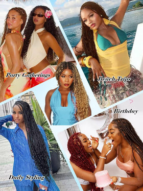 WIGGSALONG packaging of 18-inch curly hair bundles