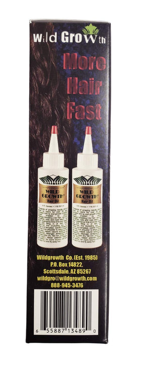 Wild Growth Hair Oil lifestyle scene with application