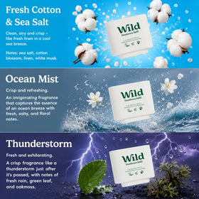 Wild Natural Deodorant Ocean Mist scent