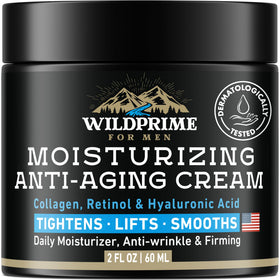 WildPRIME Men's Face Moisturizer Cream 2 oz front view