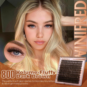Winifred Brown Lash Clusters packaging