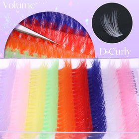 Winifred Colored Lash Clusters packaging details