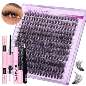 Winifred Lash Clusters Kit 240pcs with lash bond and seal