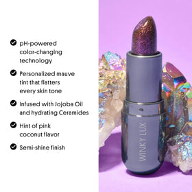 Winky Lux Aurora Glimmer Balm side view showing packaging details
