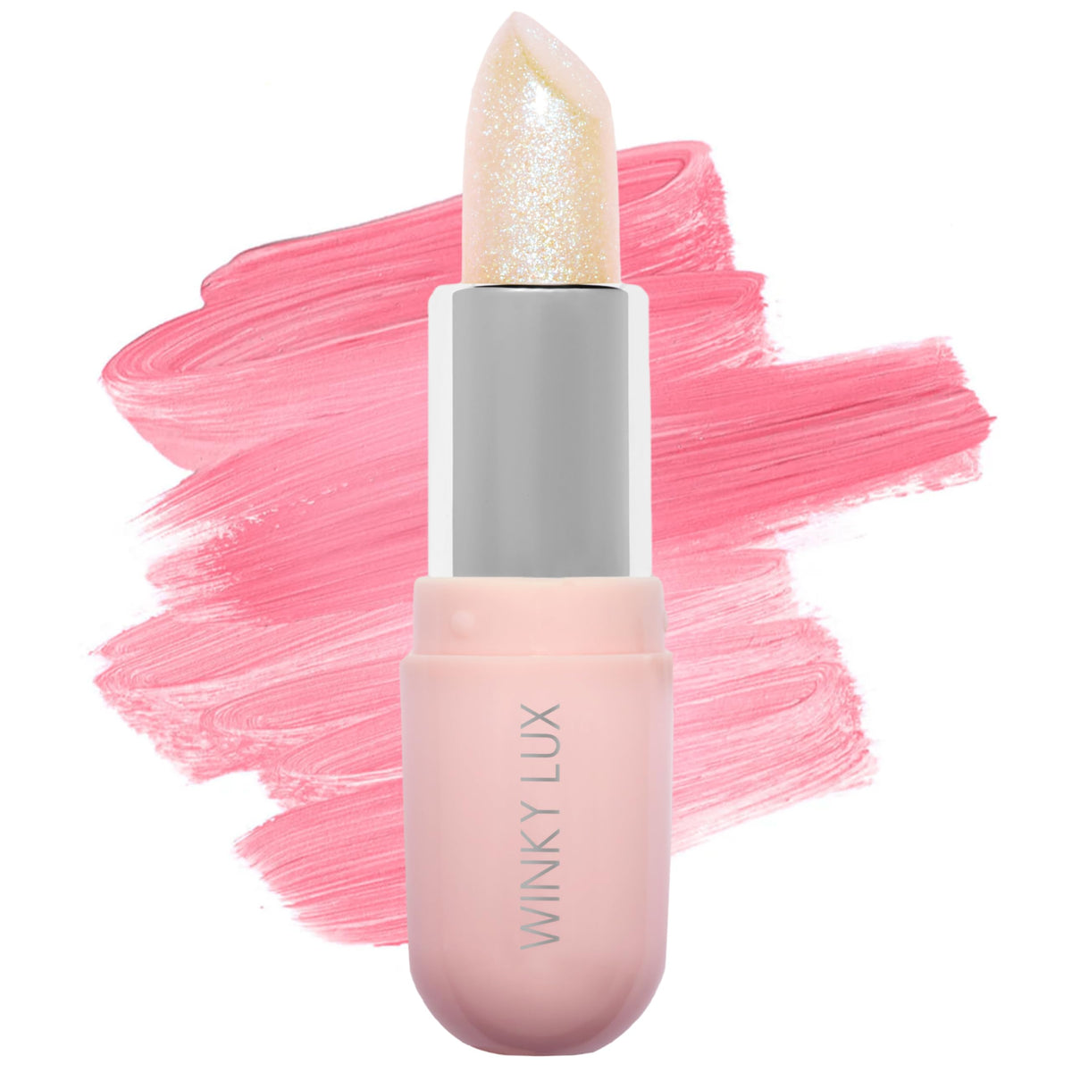 Winky Lux Unicorn Glimmer Balm front view with shimmering packaging