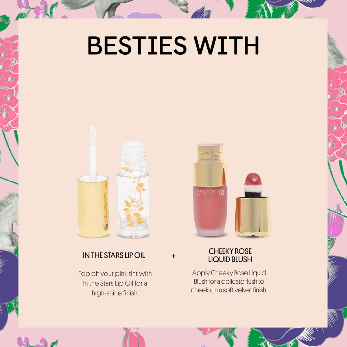 Winky Lux Unicorn Glimmer Balm in a lifestyle setting