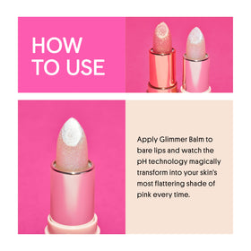Winky Lux Unicorn Glimmer Balm packaging details