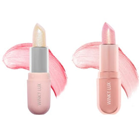 Winky Lux Unicorn & Rosé Glimmer Balm Duo packaging front view