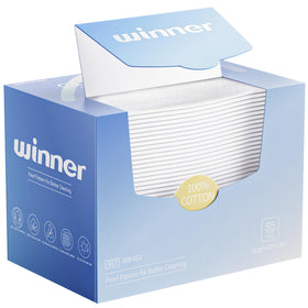 Winner Face Towels XL 55 Count packaging front view