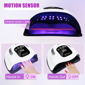 Wisdompark nail lamp with smart sensor feature