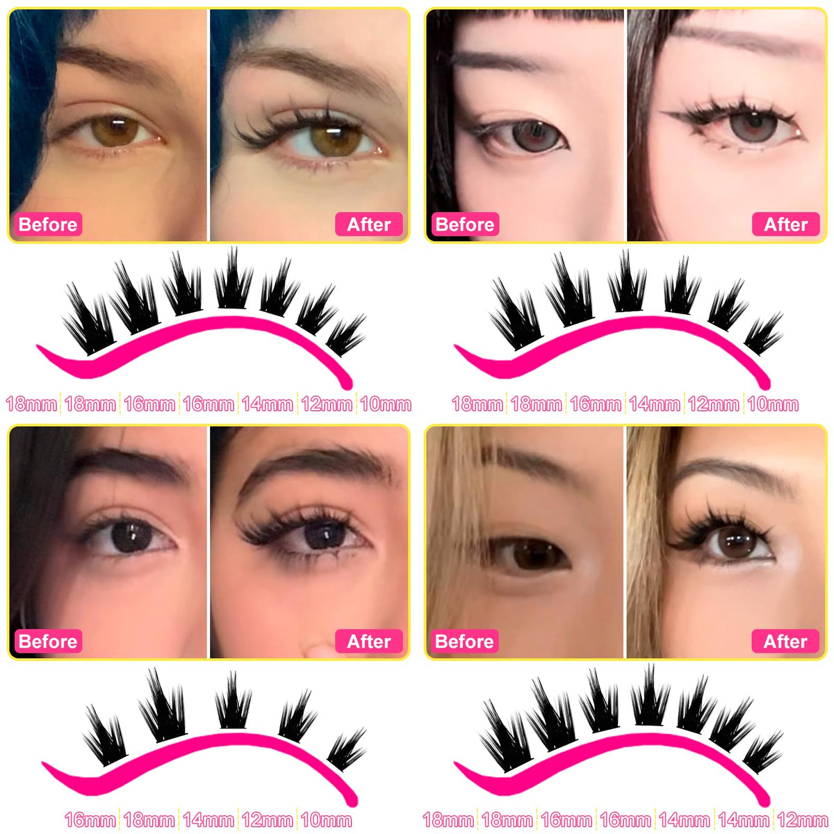 WiWiLINK California Sunset Lash Clusters application process