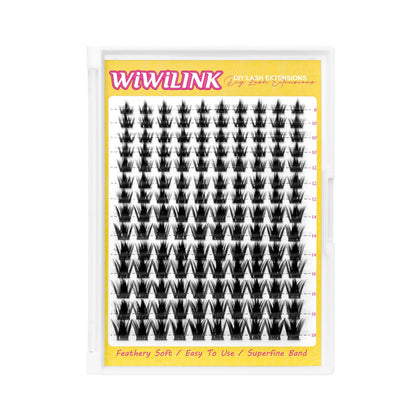 WiWiLINK California Sunset Lash Clusters front view